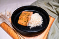 Salmon & White Rice Power Bowl