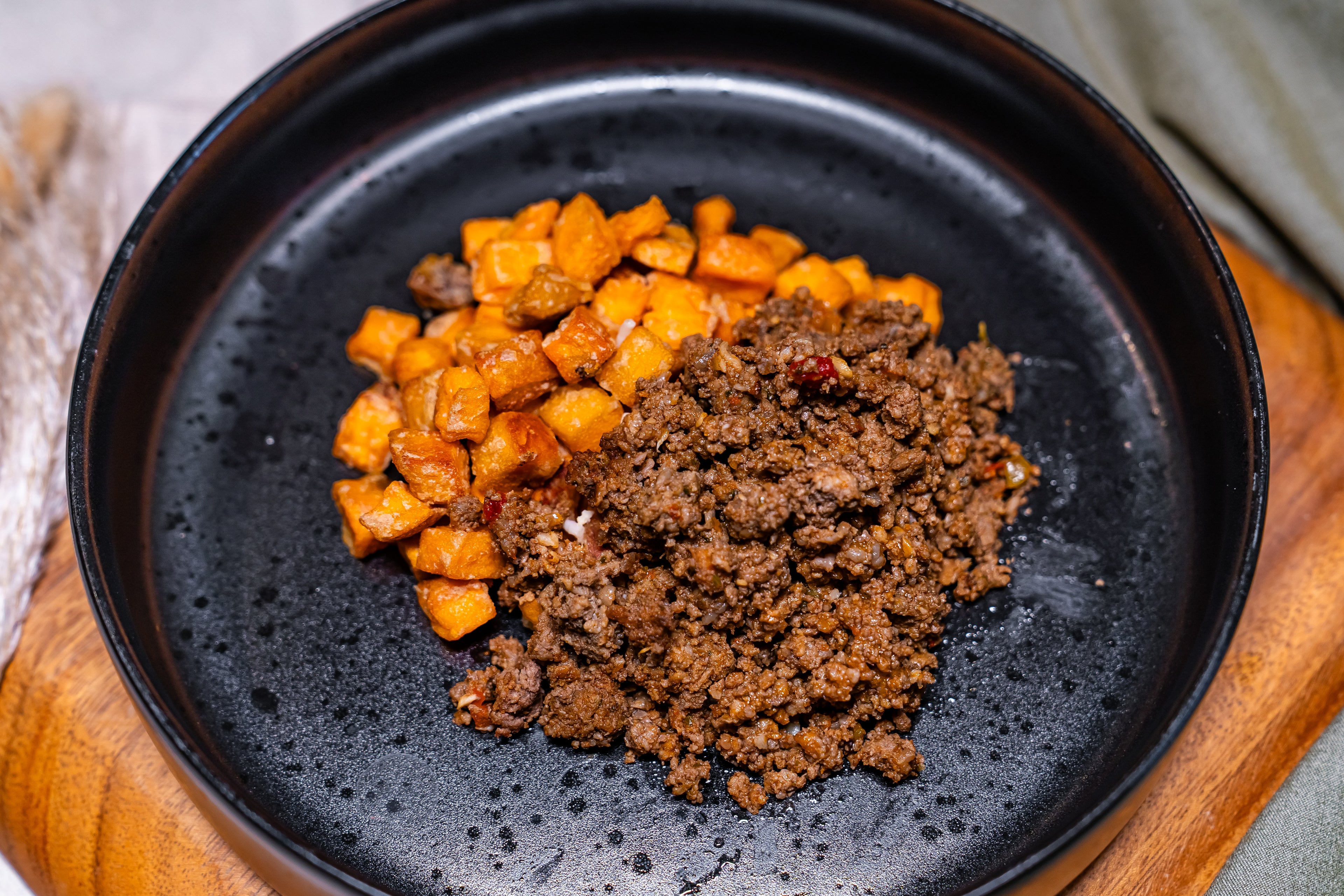 Ground Beef & Sweet Potato Power Bowl