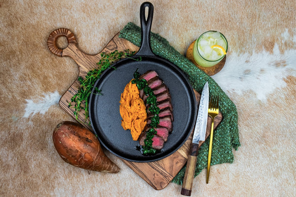 Grass-Fed Steak & Sweet Potato