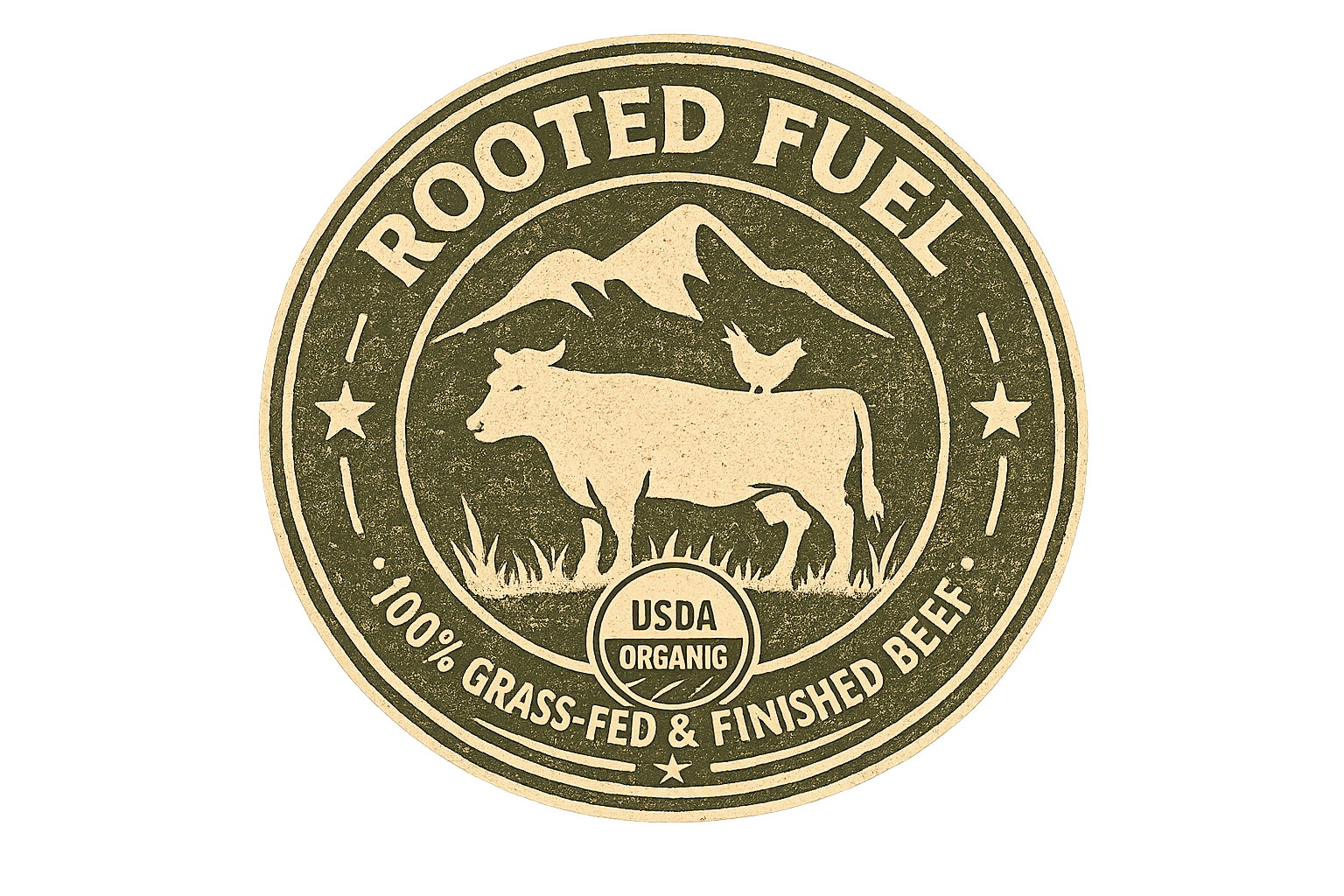 All-Natural Chicken Stamp