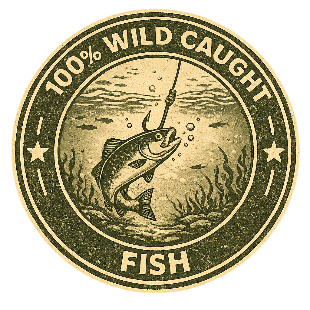 Wild Caught Fish Stamp